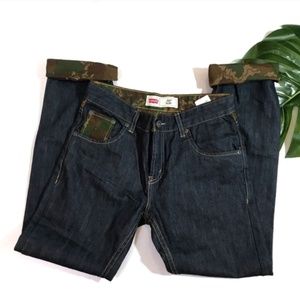 Levi's 511 Slim Camo Cuffed Jeans 25